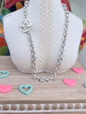 Tiffany & Co.  Atlas Chain Necklace in Silver, 16 inches